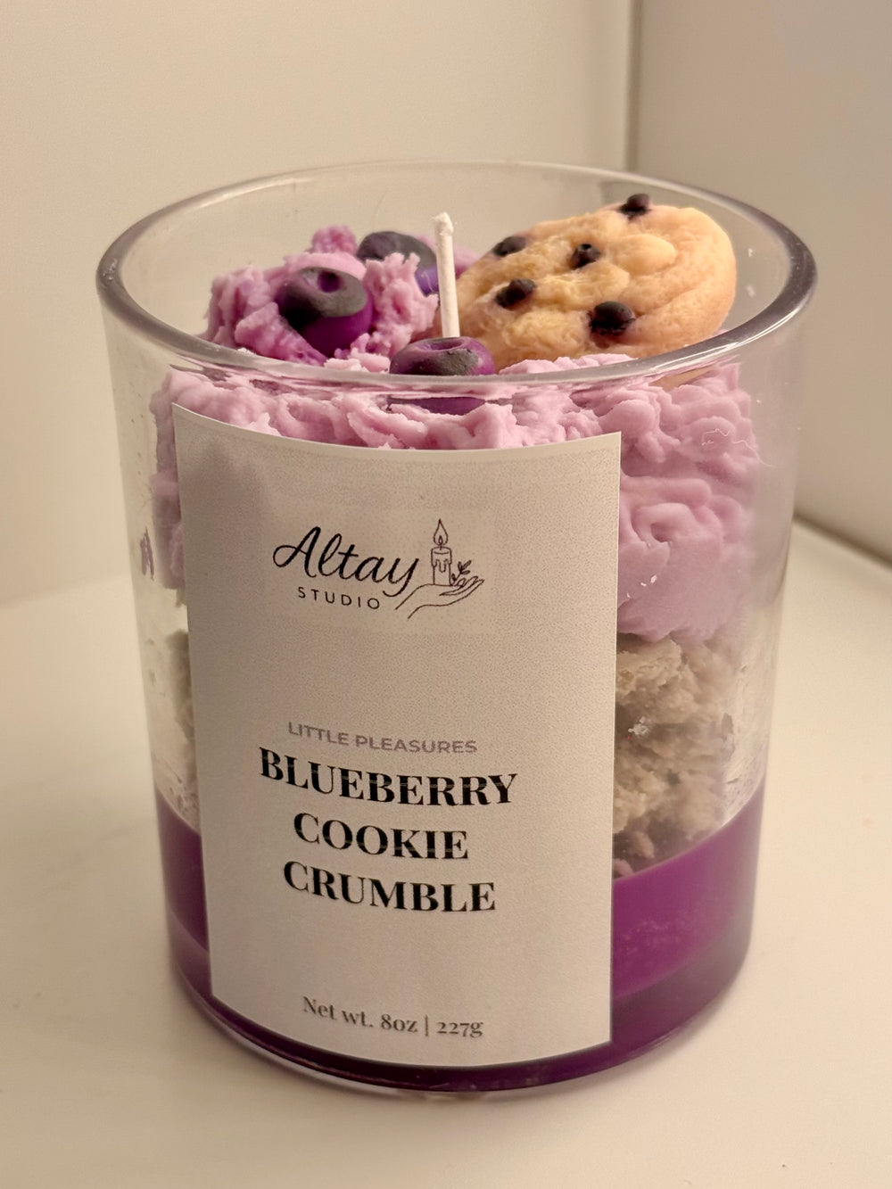 Blueberry Cookie Crumble | 8oz candle