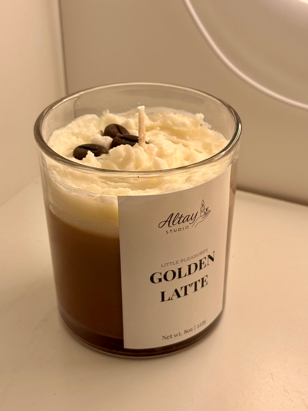 Golden Latte - 8oz candle
