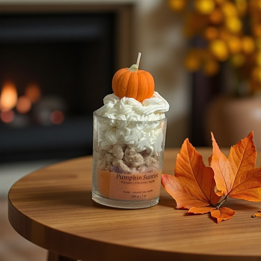 Pumpkin Sunrise - scent candle