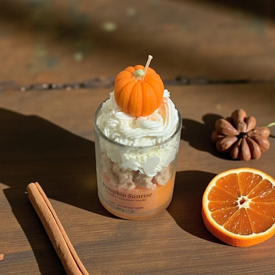 Pumpkin Sunrise - scent candle